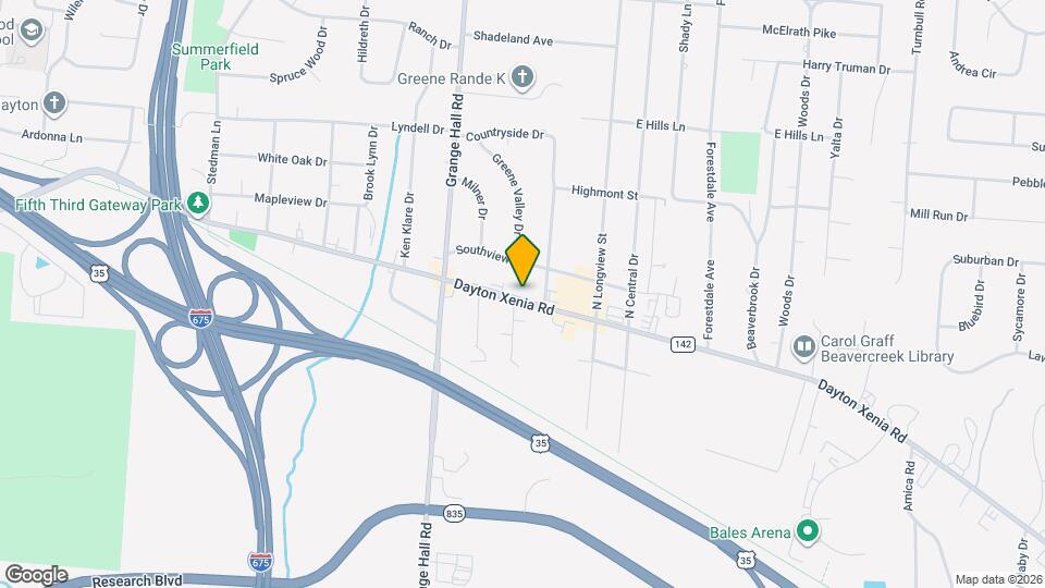 3916 Dayton Xenia Rd Map and Location Details