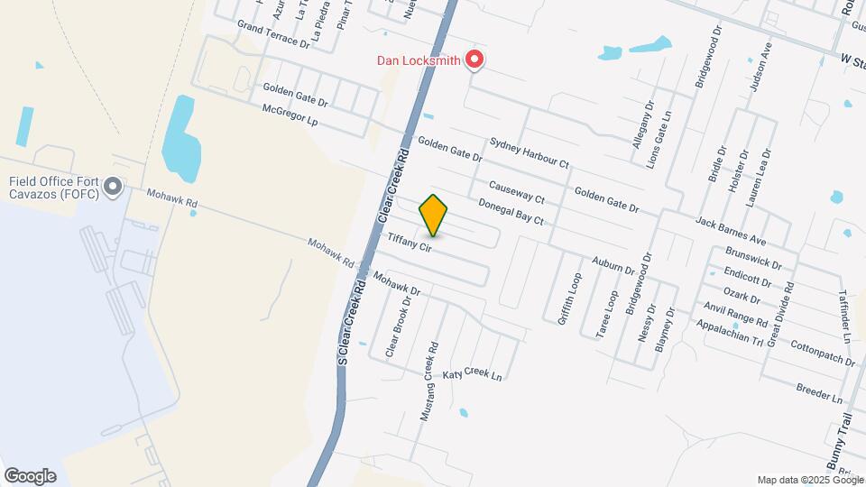 5013 Tiffany Cir Map and Location Details