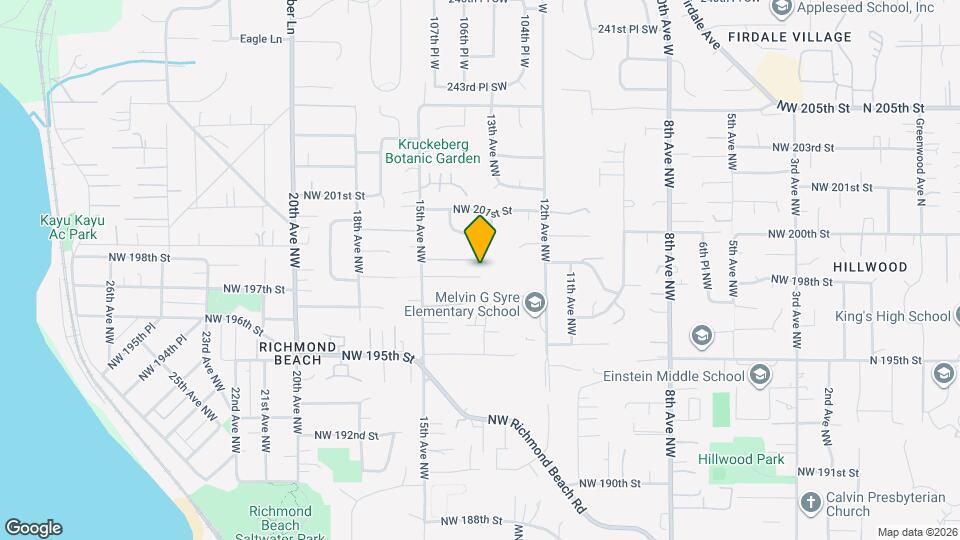 1404 NW 198th St Map and Location Details
