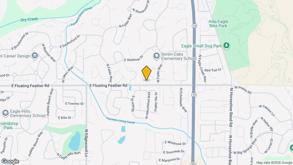 2287 E Ashbrook Dr Map and Location Details