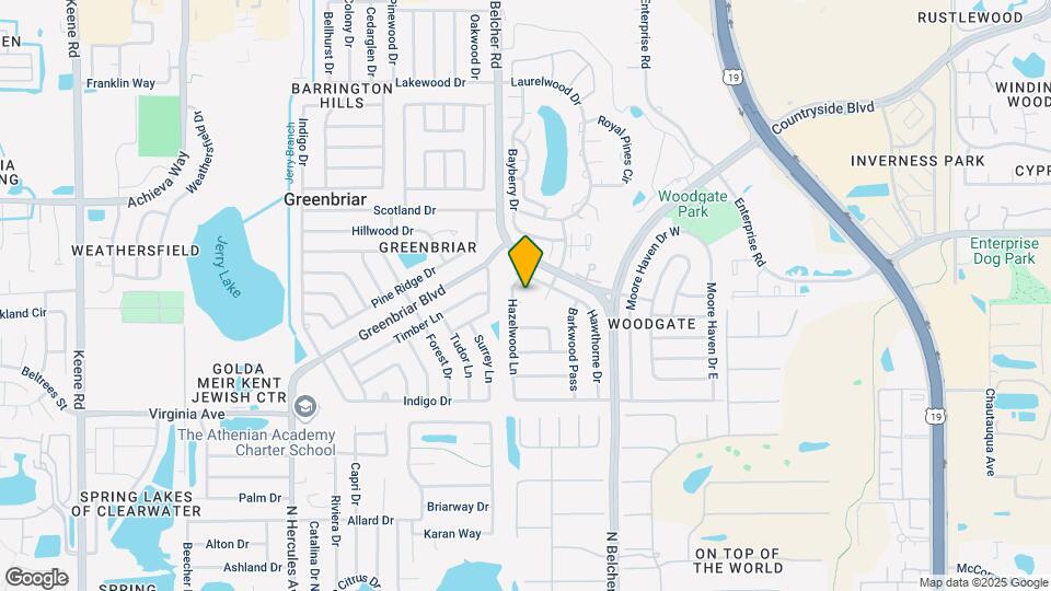 2407 Hazelwood Ln Map and Location Details