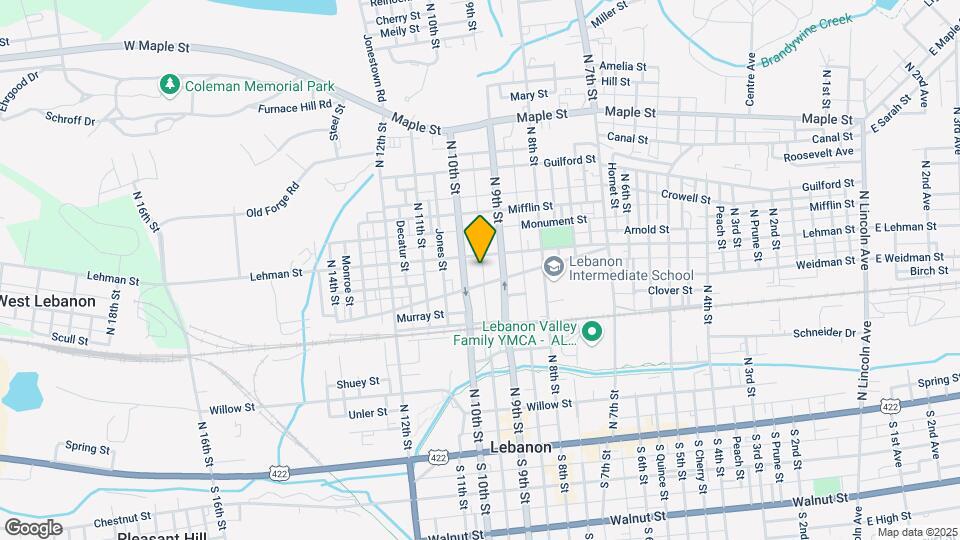 377 N Partridge St Map and Location Details