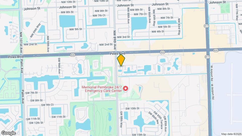 8886 SW 3rd St Map and Location Details