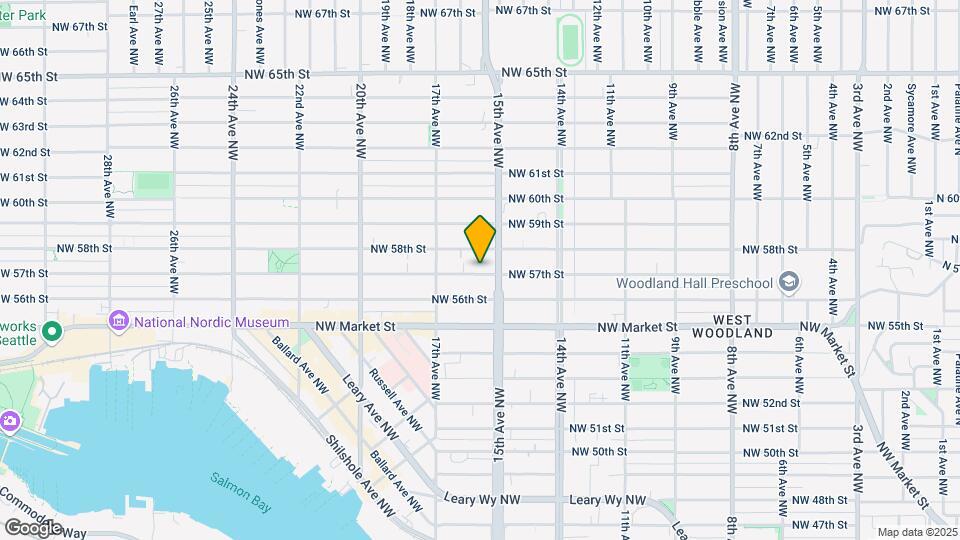 1512 NW 57th St Map and Location Details