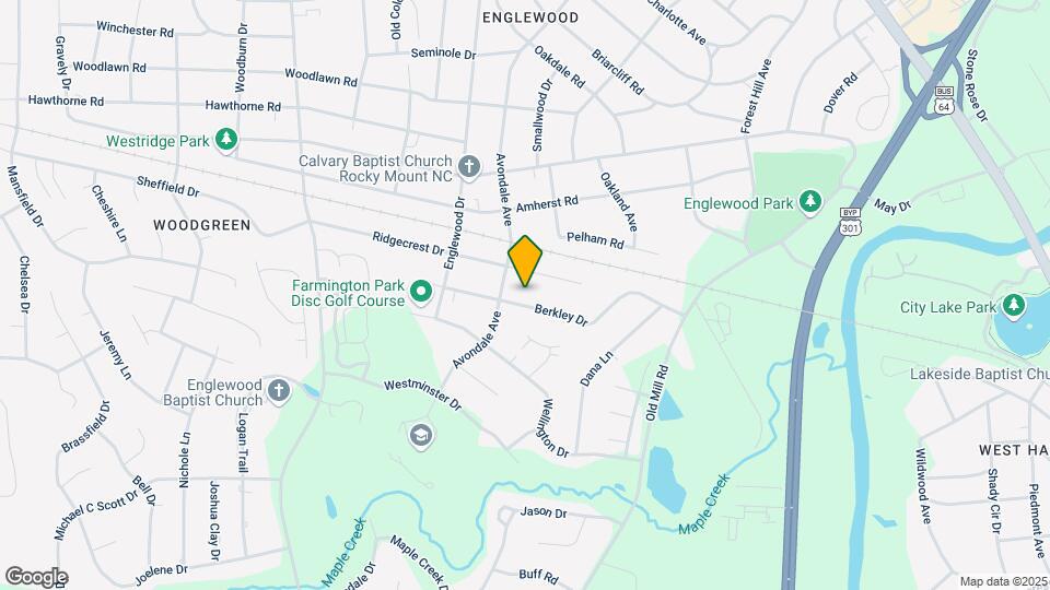 2920 Berkley Dr Map and Location Details