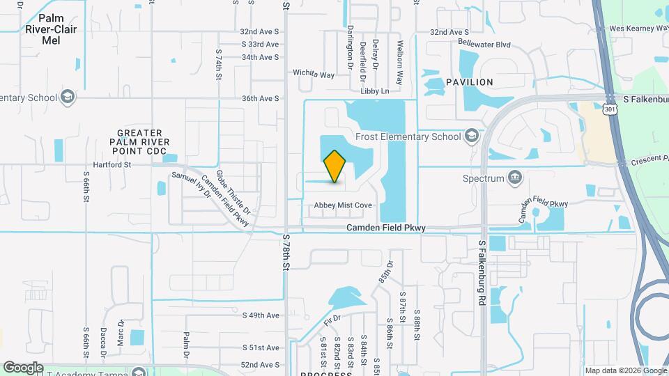 8162 Canterbury Lake Blvd Mapa y Detalles de la Ubicación