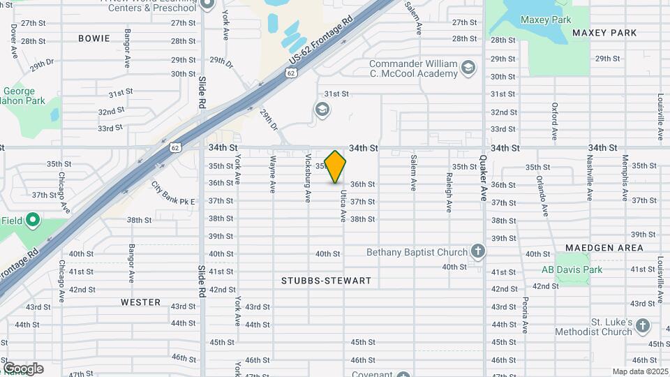 4805 36th St Map and Location Details