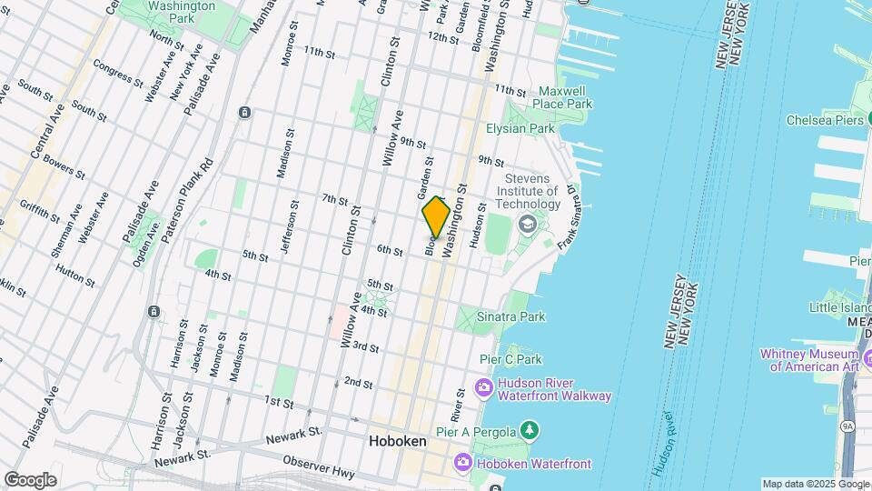 617 Bloomfield St-Unit -2 Map and Location Details