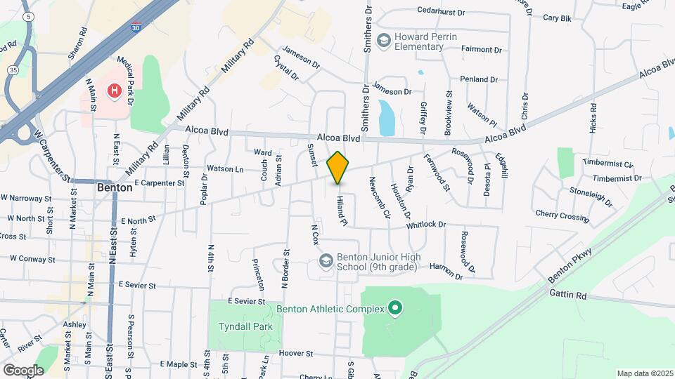40 Hiland Pl Map and Location Details