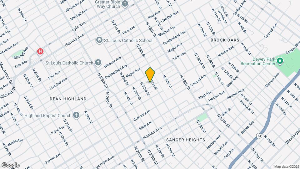 2111 Lasker Ave Map and Location Details