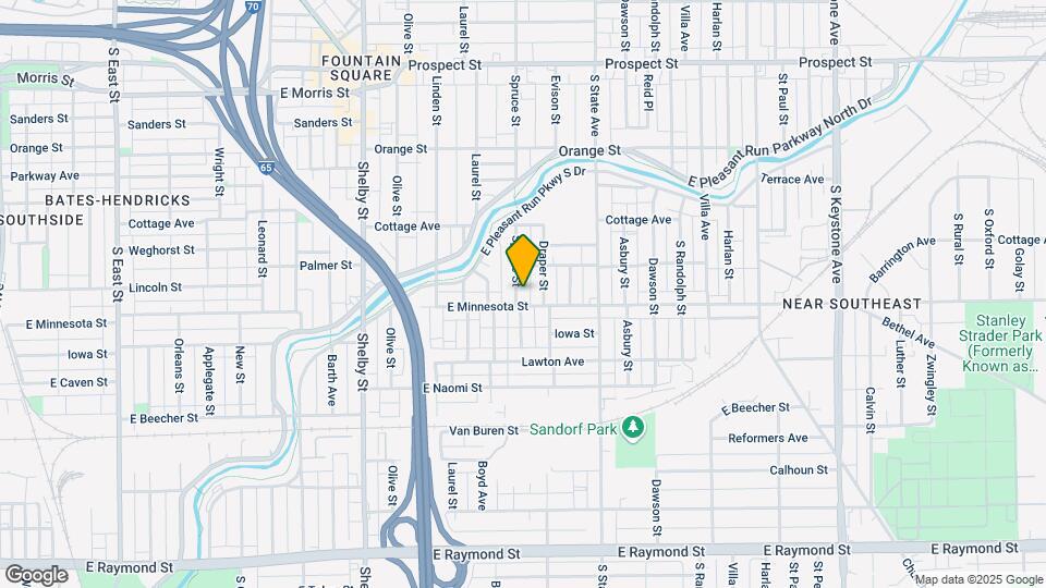 1629 Spruce St Mapa y Detalles de la Ubicación