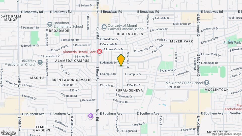 2704 S Terrace Rd Map and Location Details