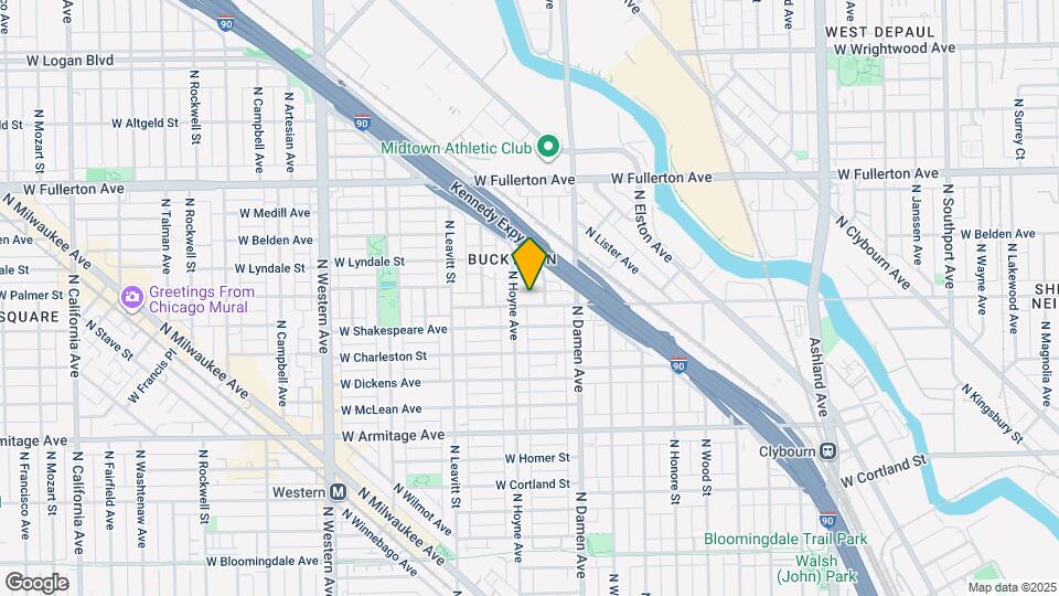 2048 W Webster Ave Map and Location Details