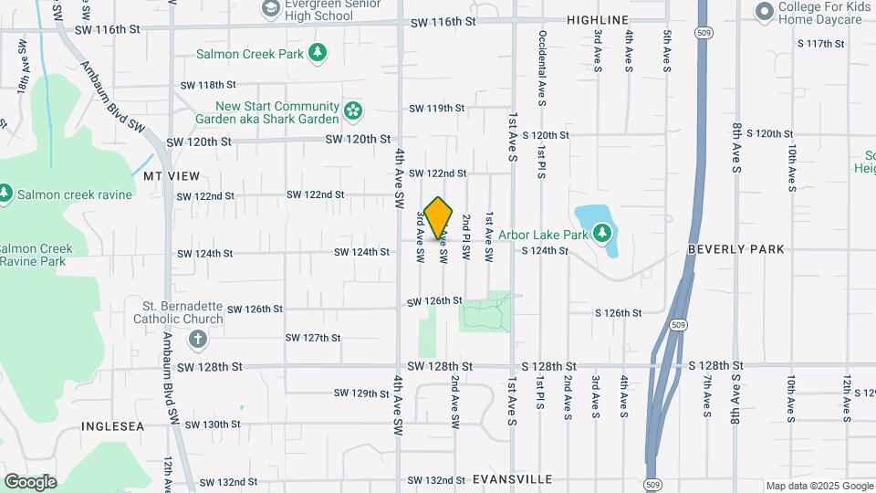 229 SW 124th St Map and Location Details