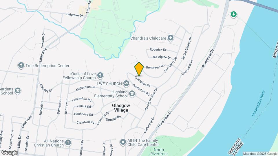 205 Grampian Rd Map and Location Details