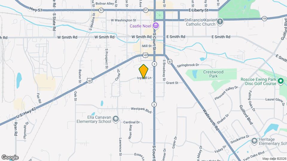 140 Ivy Hill Ln Map and Location Details