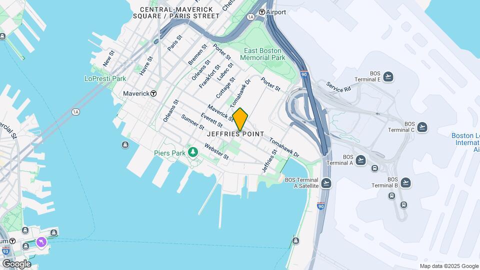 160 Everett St, Unit 202 Map and Location Details