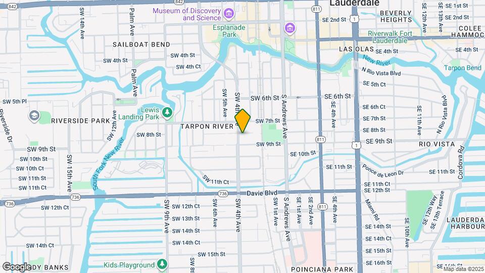 804 SW 4th Ave Map and Location Details