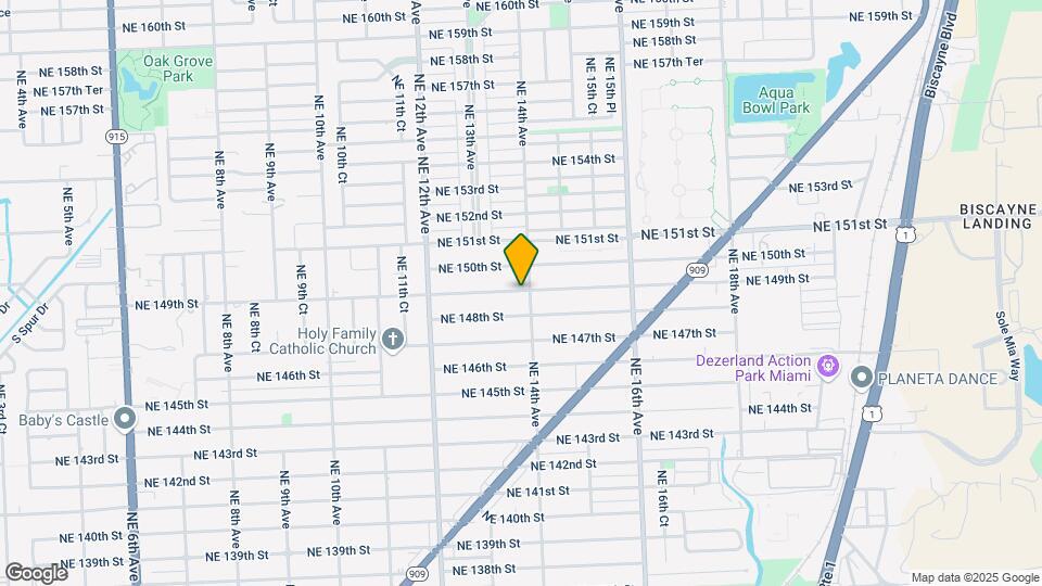 1372 NE 149th St-Unit -1372 Map and Location Details
