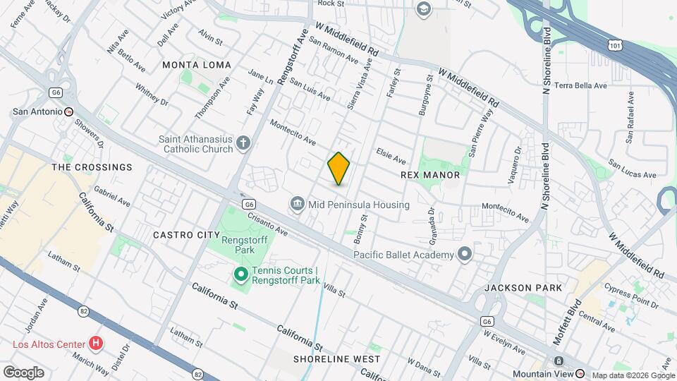 1908 Hackett Ave Mapa y Detalles de la Ubicación