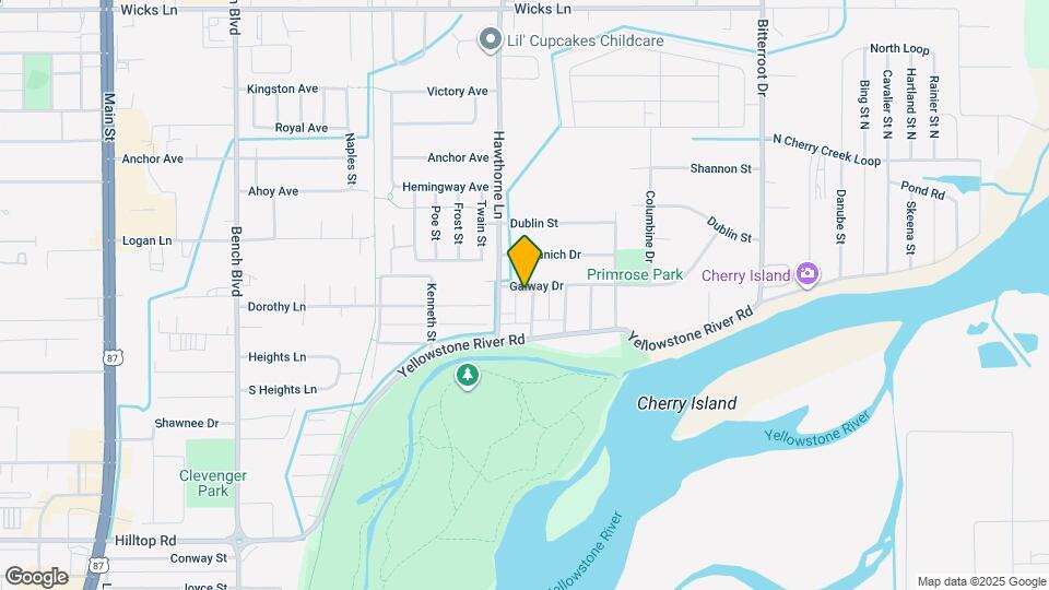 1220 Galway Dr Map and Location Details