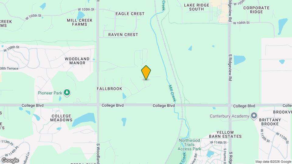 10985 S Millstone Dr Mapa y Detalles de la Ubicación