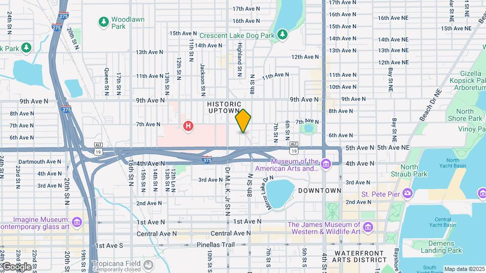 545 1/2 Highland St N Map and Location Details