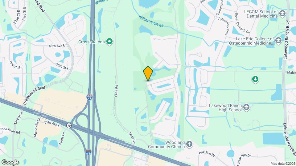 8701 52nd Ave E Map and Location Details