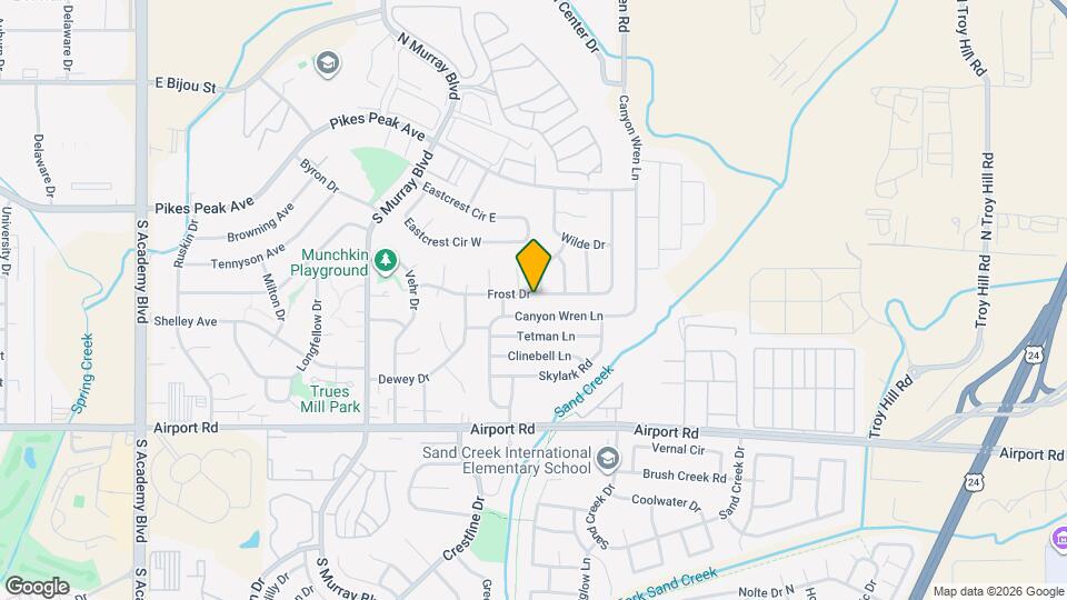 4615 Frost Dr Mapa y Detalles de la Ubicación