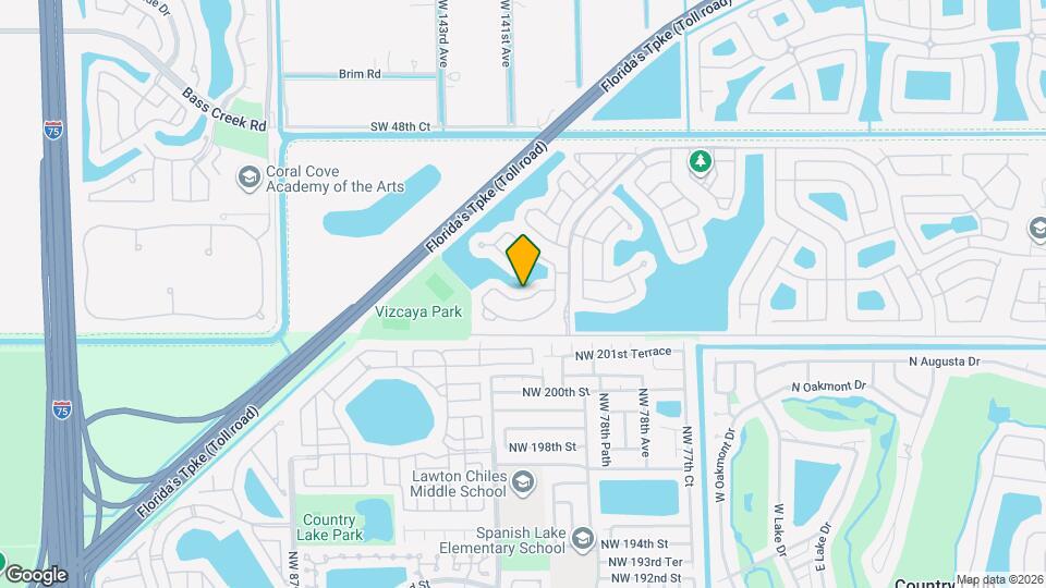 14093 SW 53rd St Mapa y Detalles de la Ubicación
