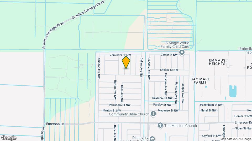 1619 Canon Ave NW Map and Location Details