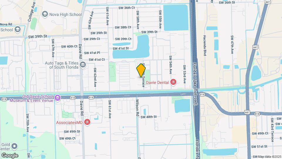 5745 SW 44th St-Unit -101 Map and Location Details