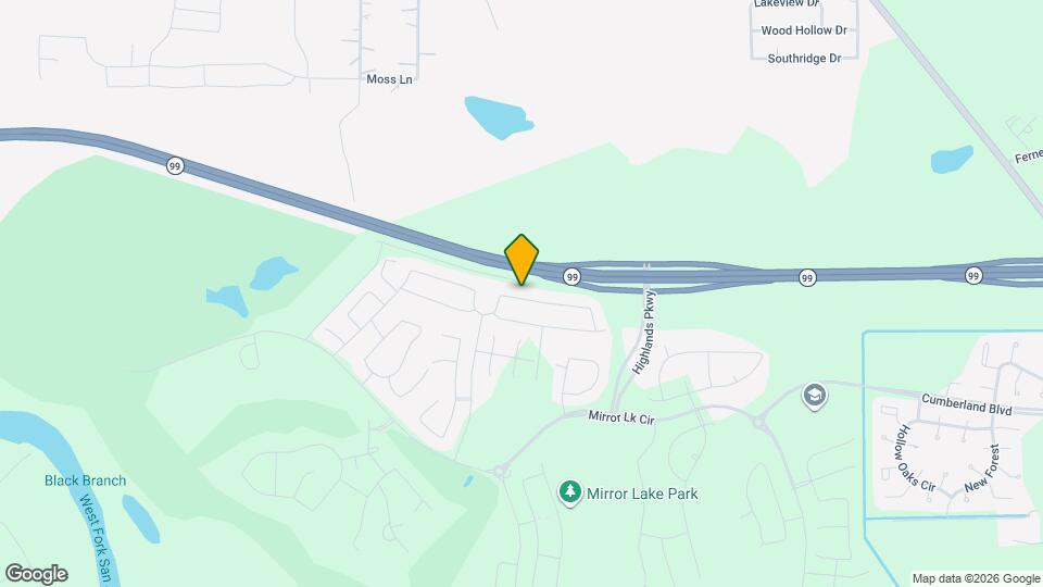 7427 Caprock Cyn Ln Map and Location Details