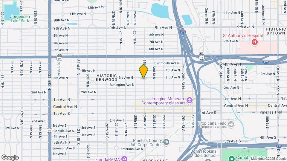 254 24th St N Map and Location Details
