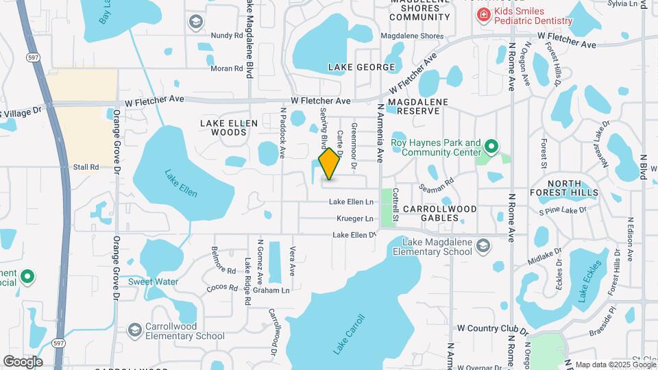 2523 Lake Ellen Cir Map and Location Details