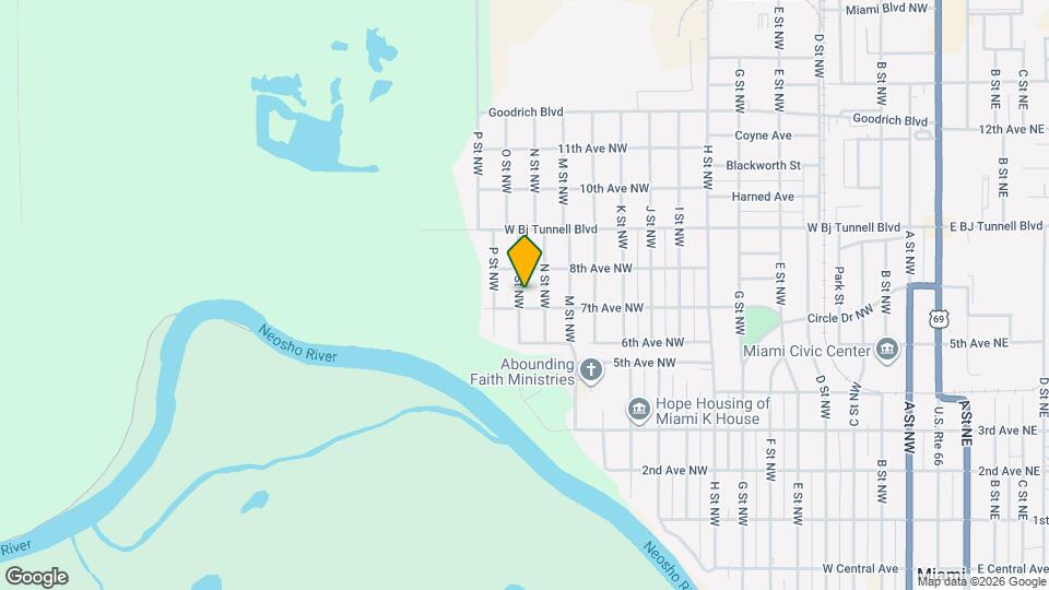 708 O St NW Map and Location Details