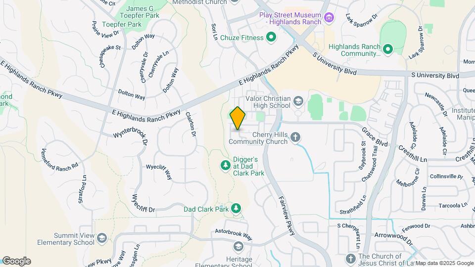9659 Dunning Cir Map and Location Details