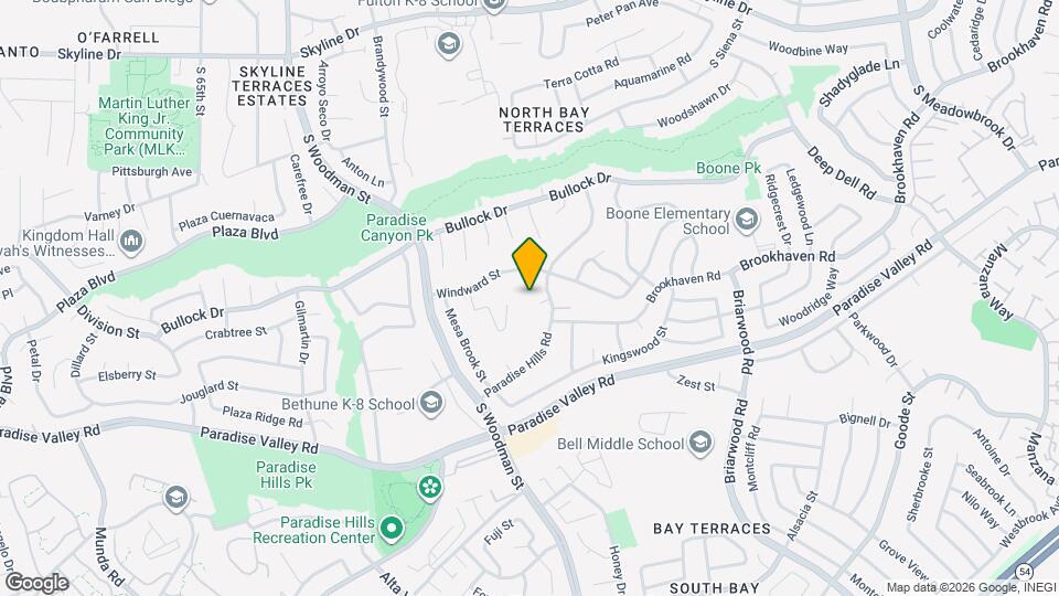 6980 Park Vista Ct Map and Location Details