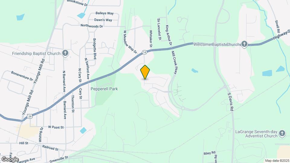 705 Windstream Dr Map and Location Details