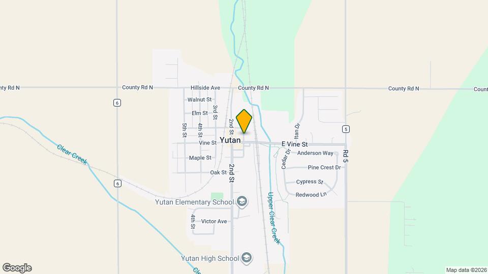 406 1st St Map and Location Details