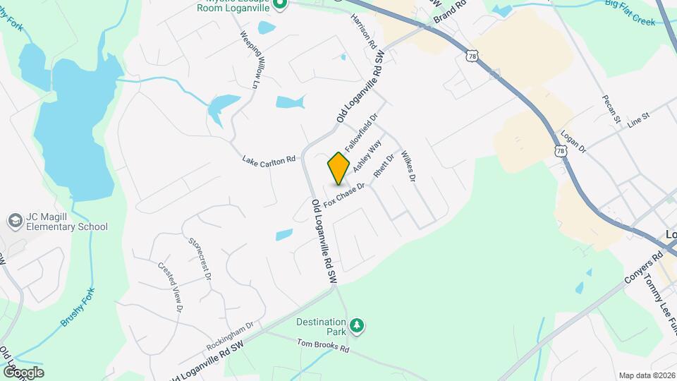 4140 Fox Chase Dr Map and Location Details