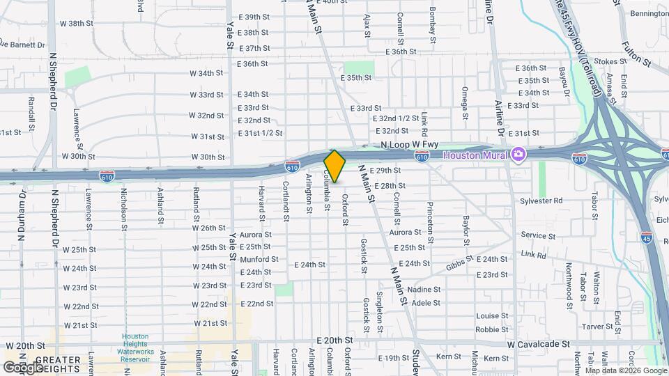 510 E 28th St Map and Location Details