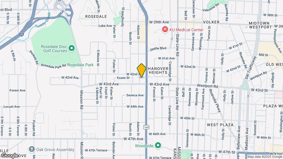 2554-2560 W 47th Ave Mapa y Detalles de la Ubicación