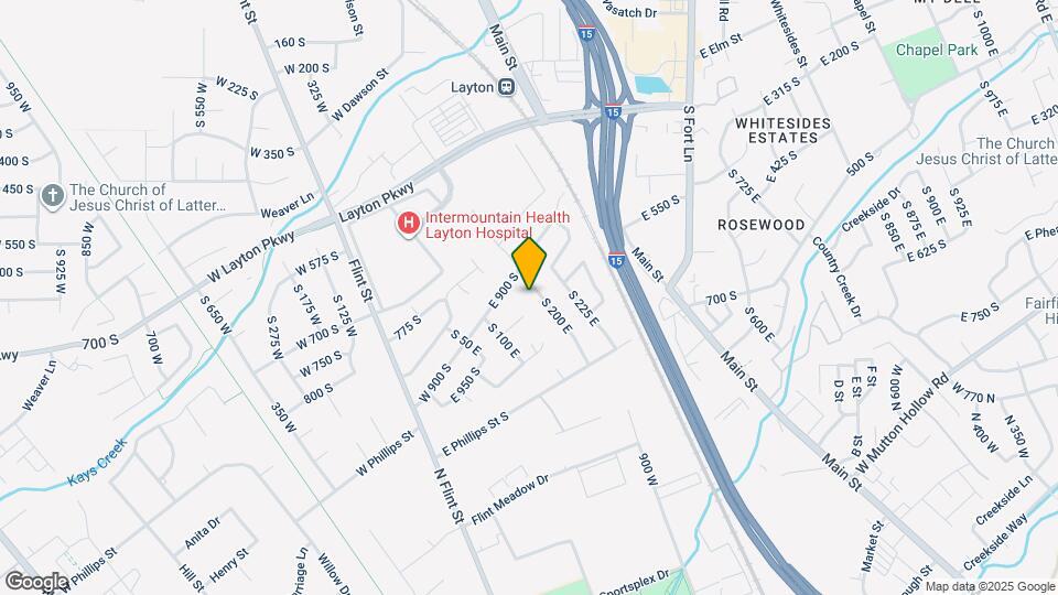 938 S 200 E Map and Location Details