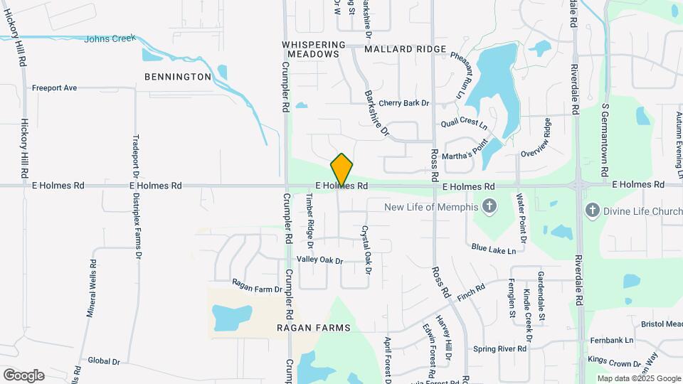 5240 Shady Ridge Dr Map and Location Details