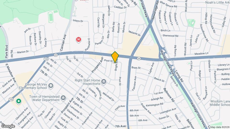 2211 Bright Ave Map and Location Details