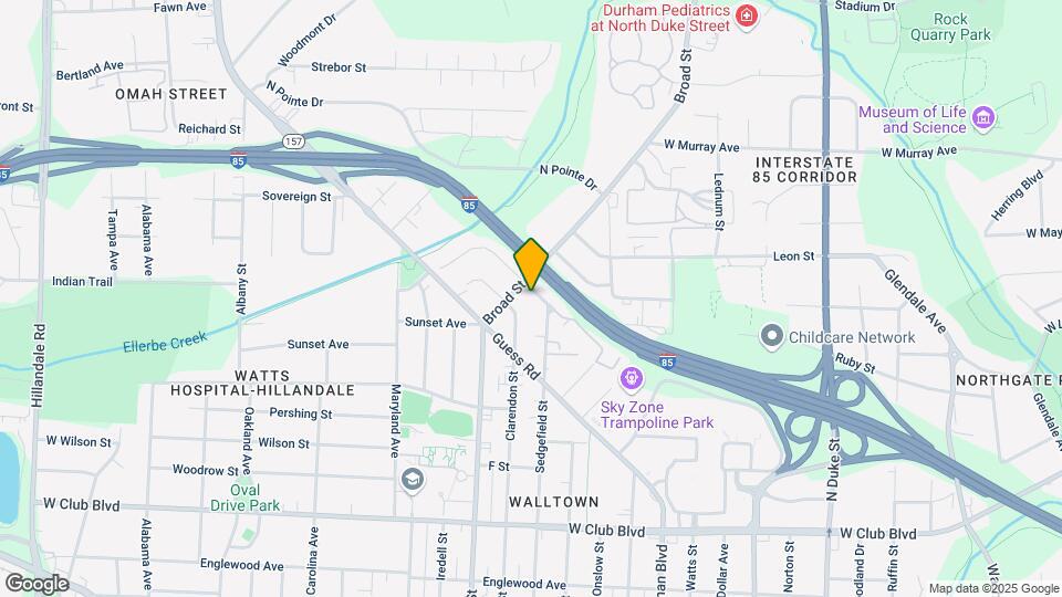 1711 Forest Rd Map and Location Details