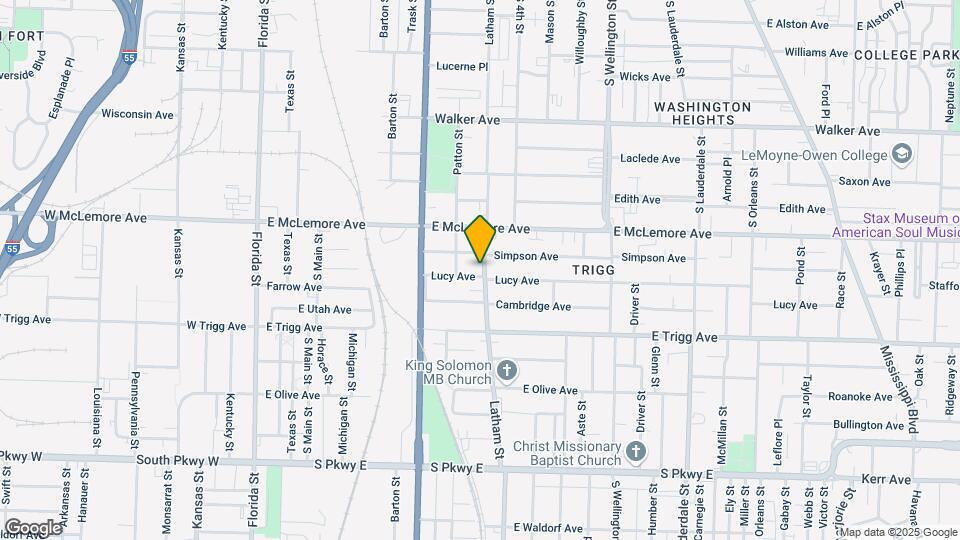 1199 Latham St Map and Location Details