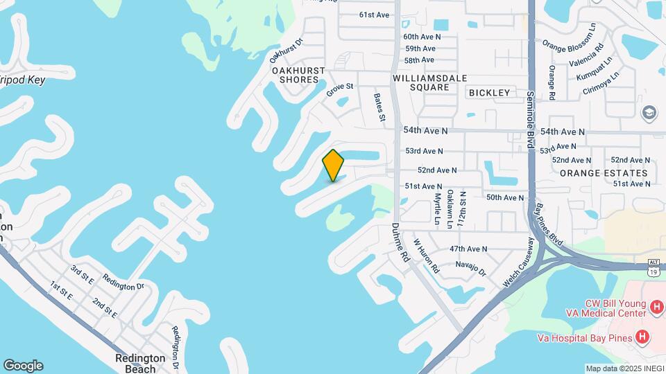 433 Boca Ciega Point Blvd S Map and Location Details