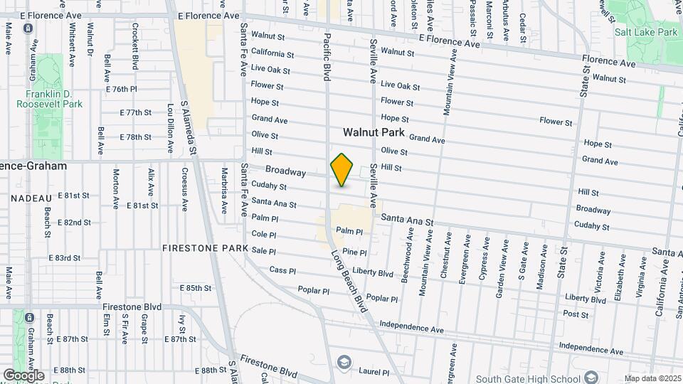2615-2619 Cudahy St Map and Location Details